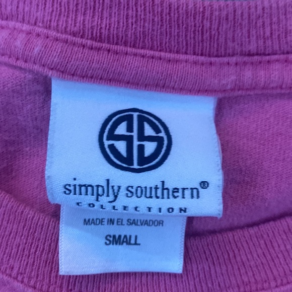 Simply southern shirt , worn once , in good condition. - Picture 2 of 3